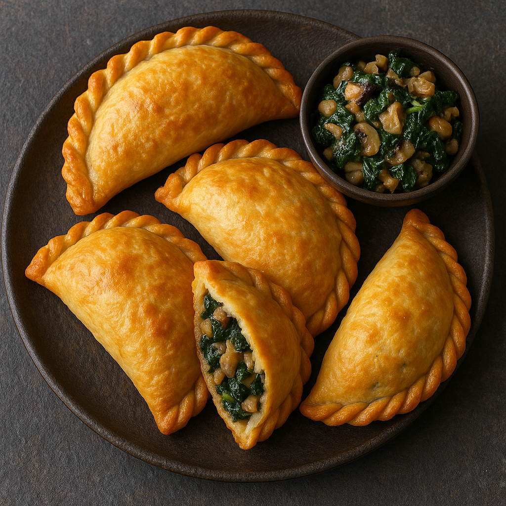 🥟 Mushroom & Spinach Empanadas