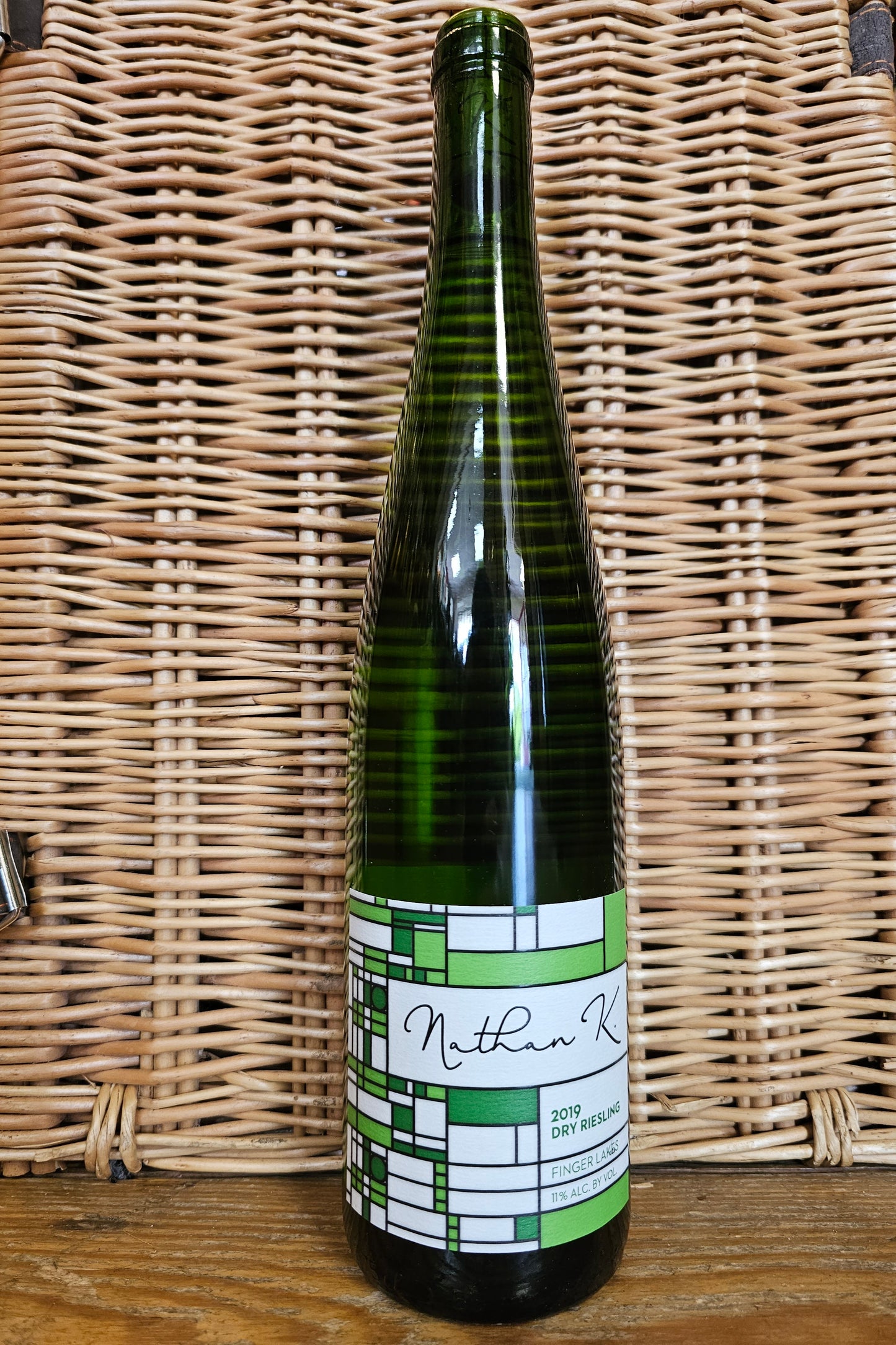 Nathan Kendall, Finger Lakes Dry Riesling, 2019