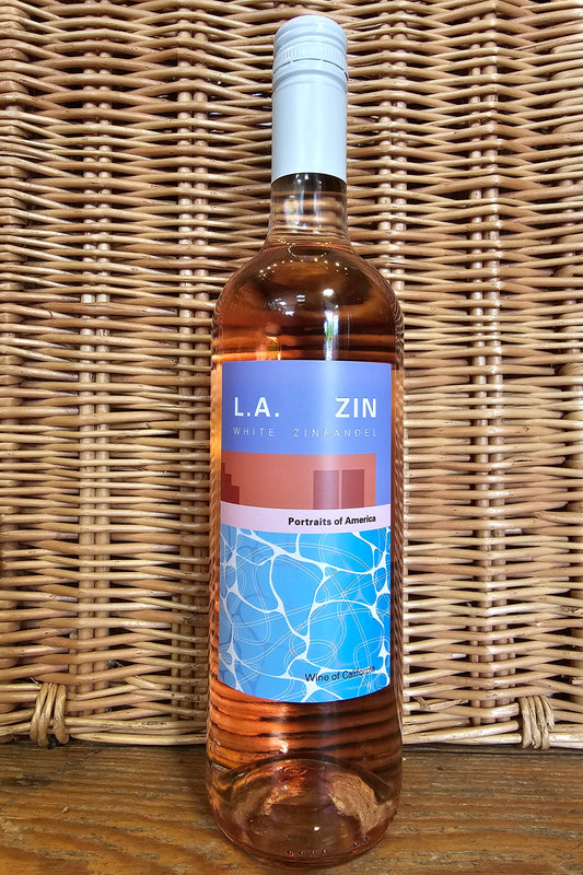 Portraits of America ‘L.A. Zin’, White Zinfandel Rosé, NV