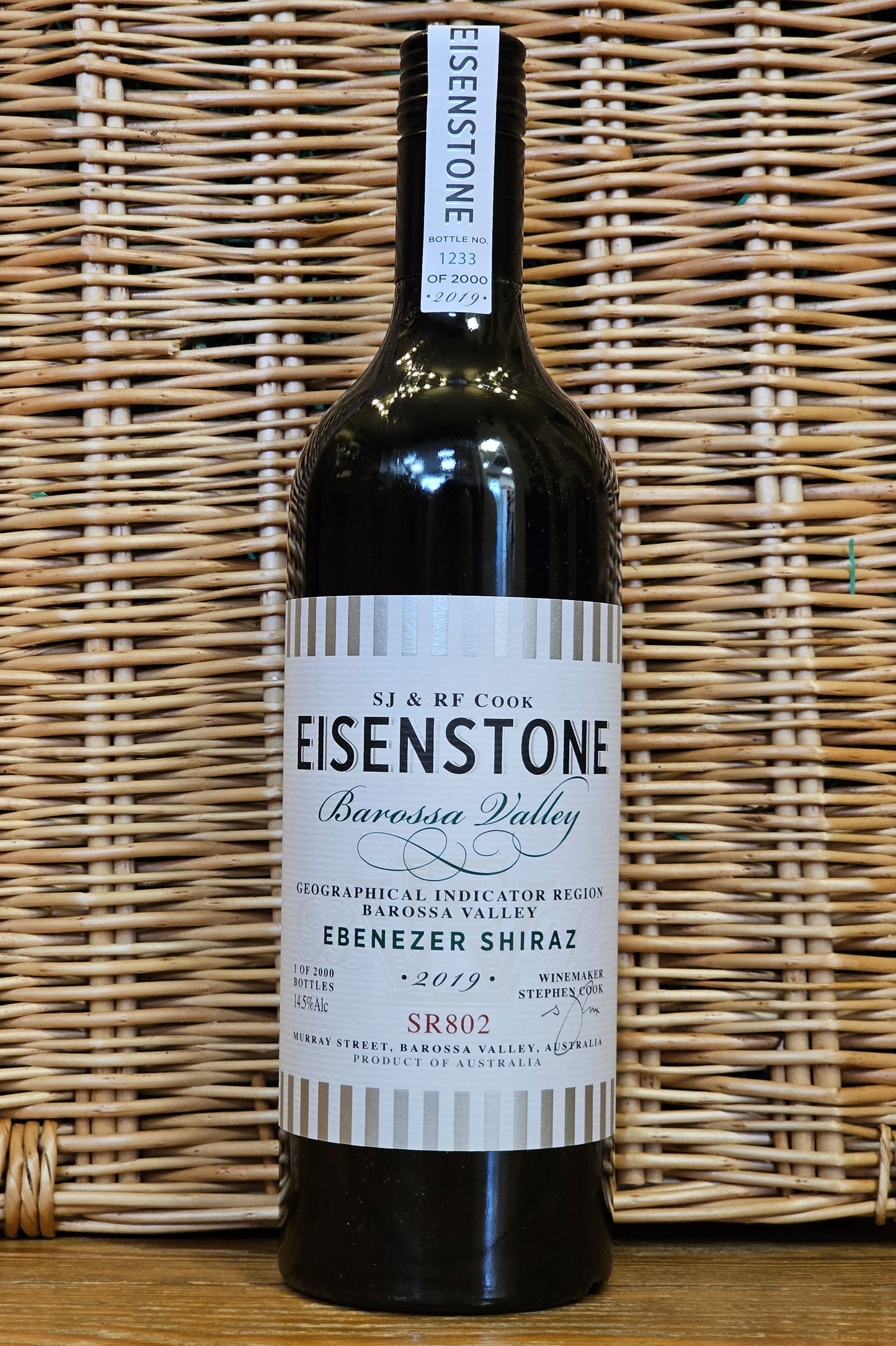 Eisenstone, ‘SR802’ Ebenezer Shiraz, 2021