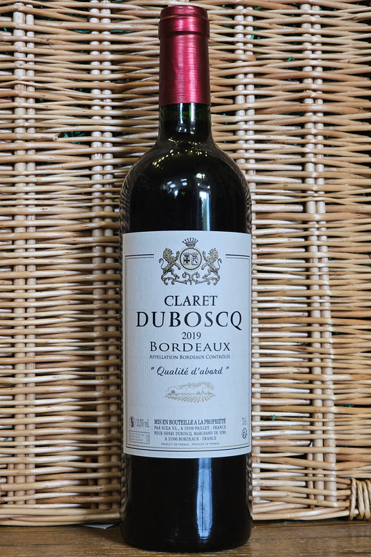 Henri Duboscq, Claret, 2020