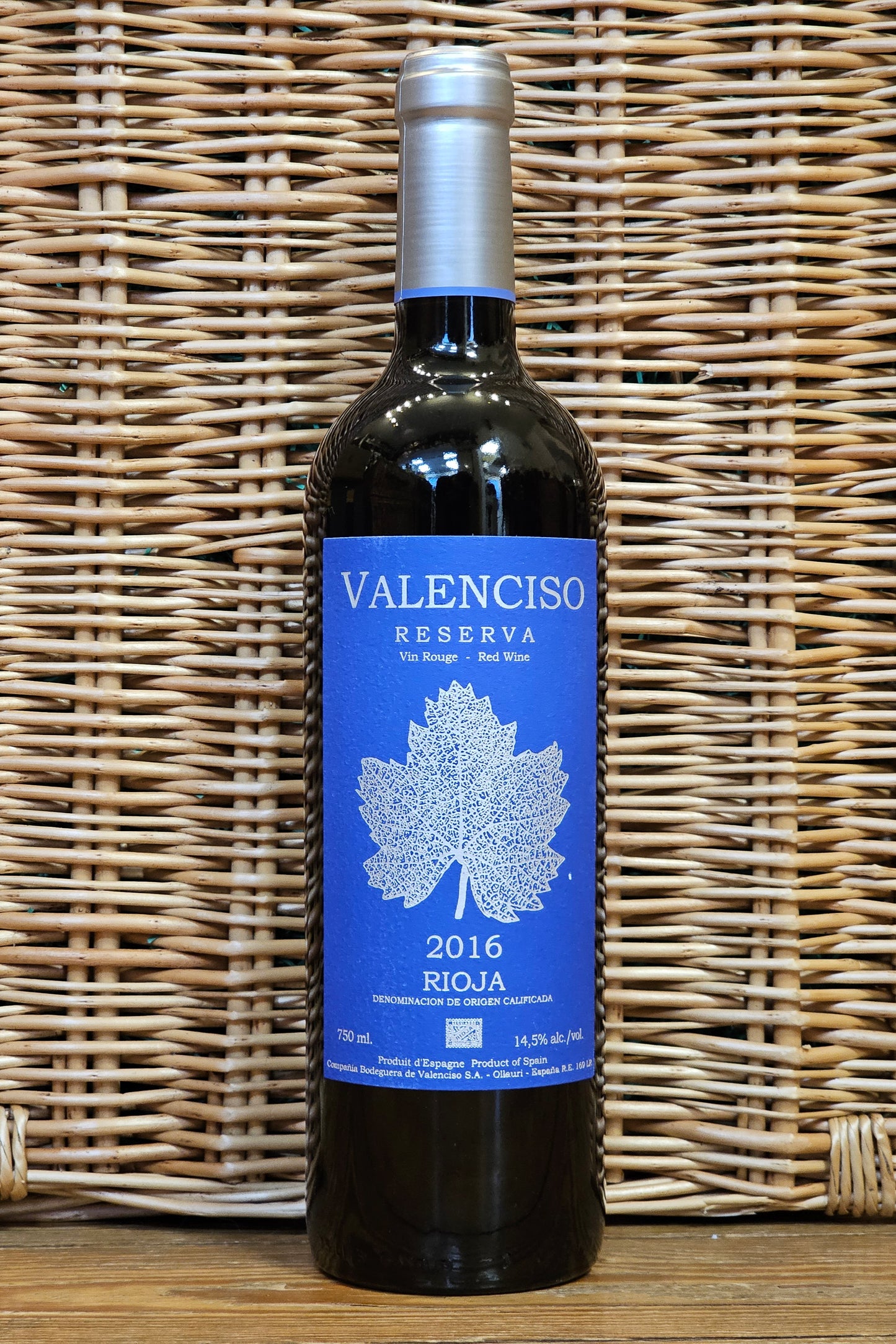 Valenciso, Rioja Reserva, 2018