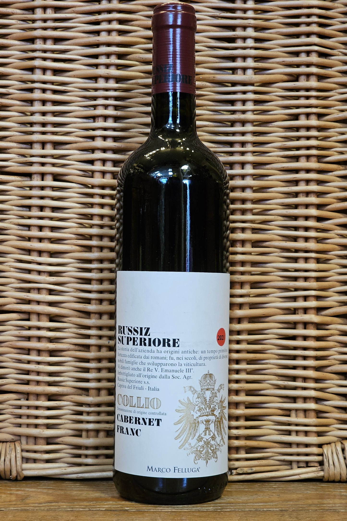 Marco Felluga, Russiz Superiore Cabernet Franc, 2021