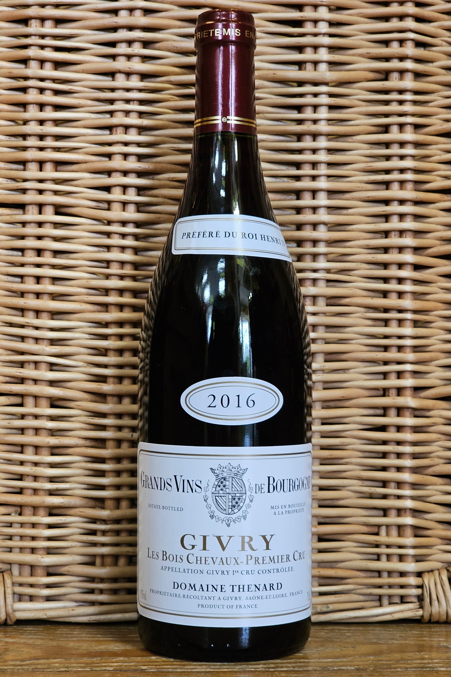 Domaine Thenard, Les Bois Chevreaux-1er Cru Givry, 2020