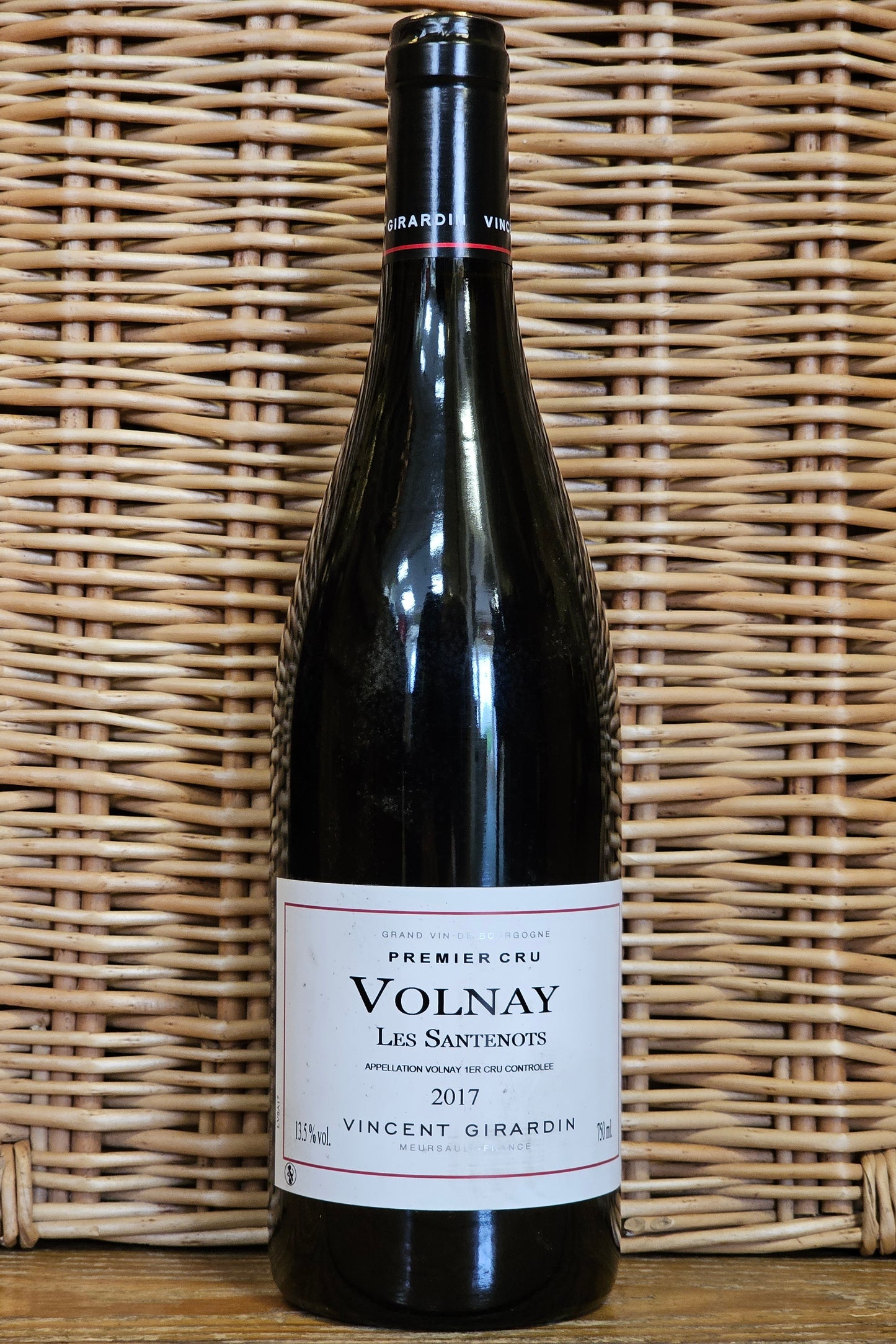 Vincent Girardin, 'Les Santenots' Volnay 1er Cru, 2017