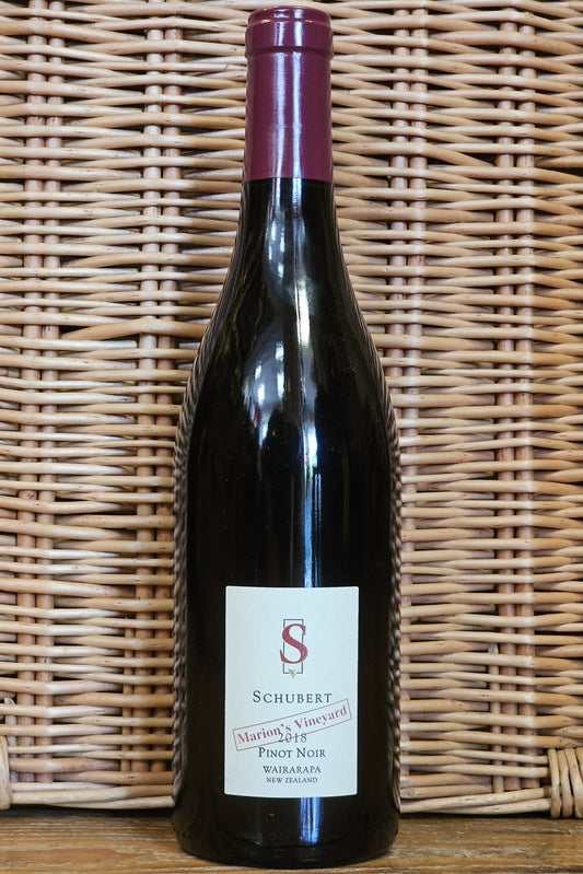 Schubert, Marion's Vineyard Pinot Noir, 2018