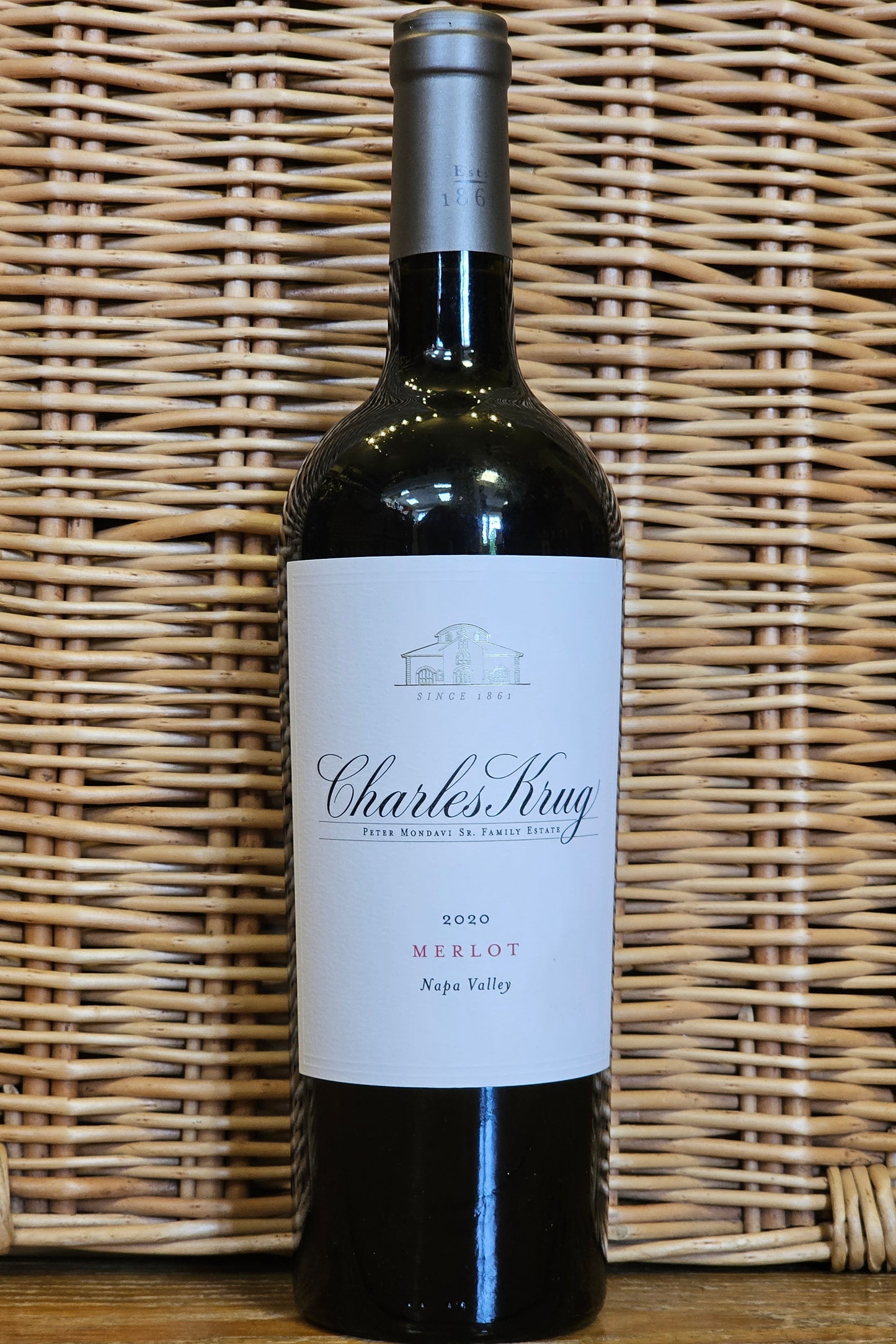 Peter Mondavi Sr Family Estate, 'Charles Krug' Merlot, 2020