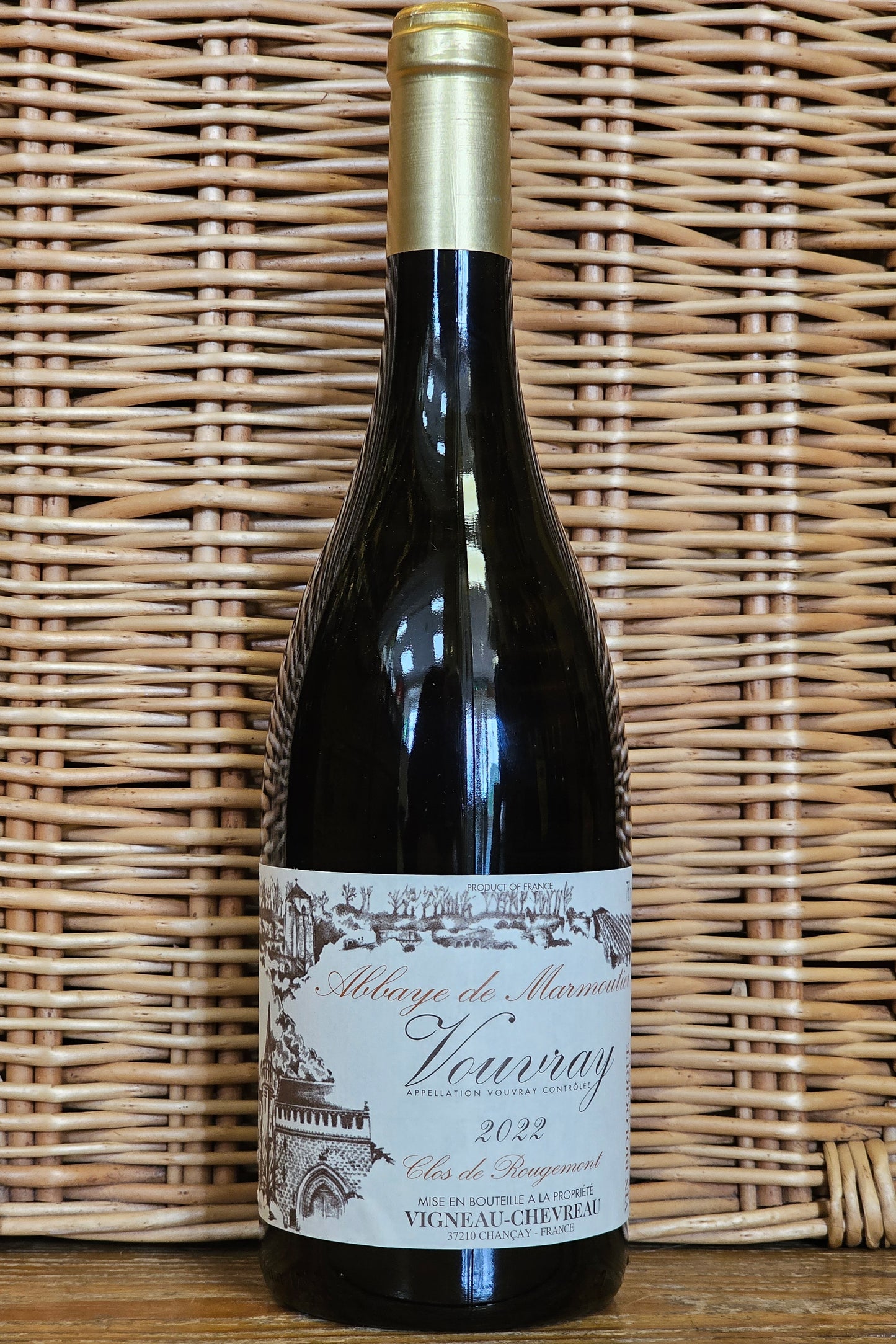 Domaine Vigneau-Chevreau, Vouvray Sec Clos de Rougemont, 2022