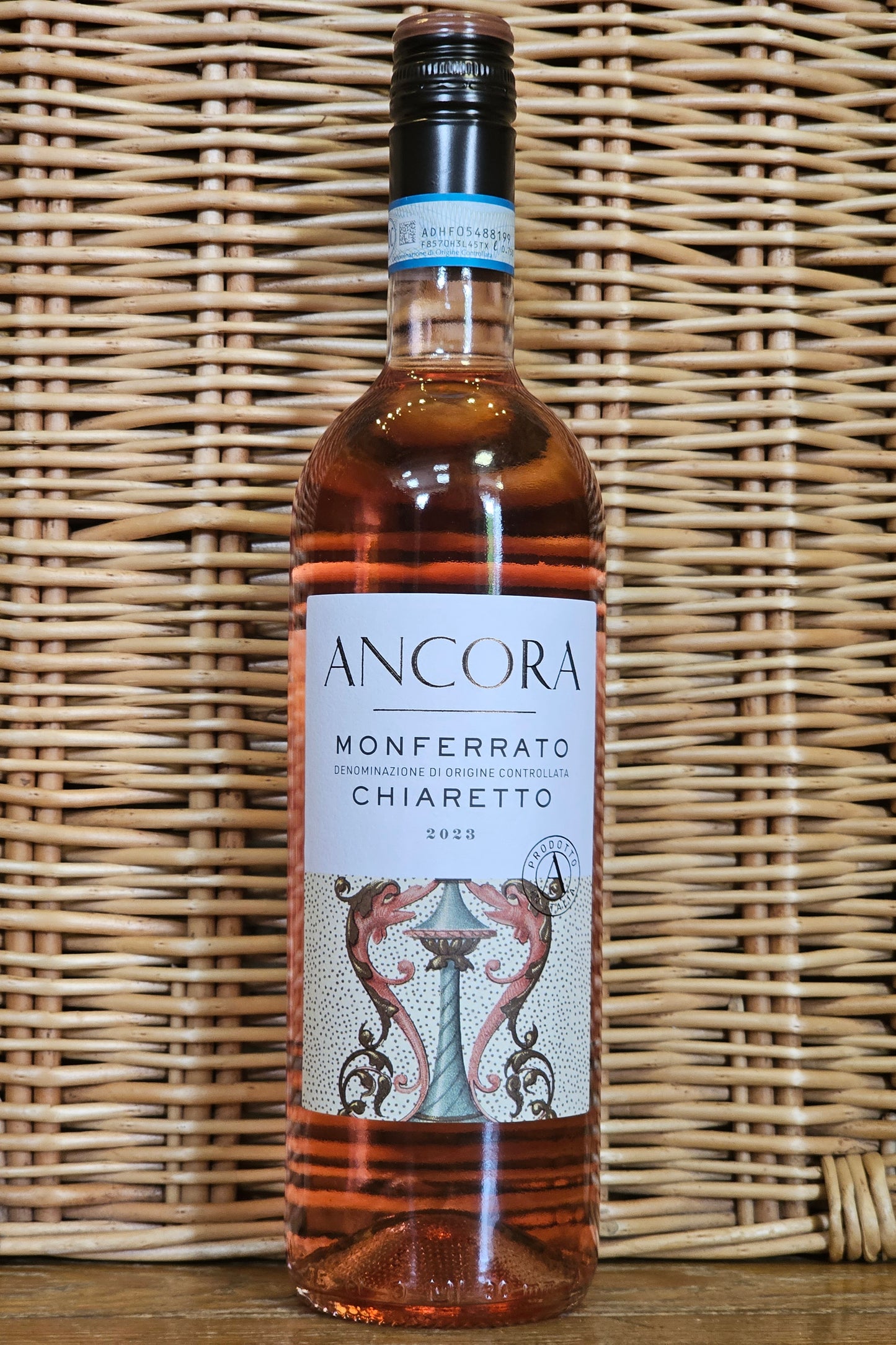 Adria Vini, 'Ancora' Chiaretto Rosé, Monferrato DOC, 2023