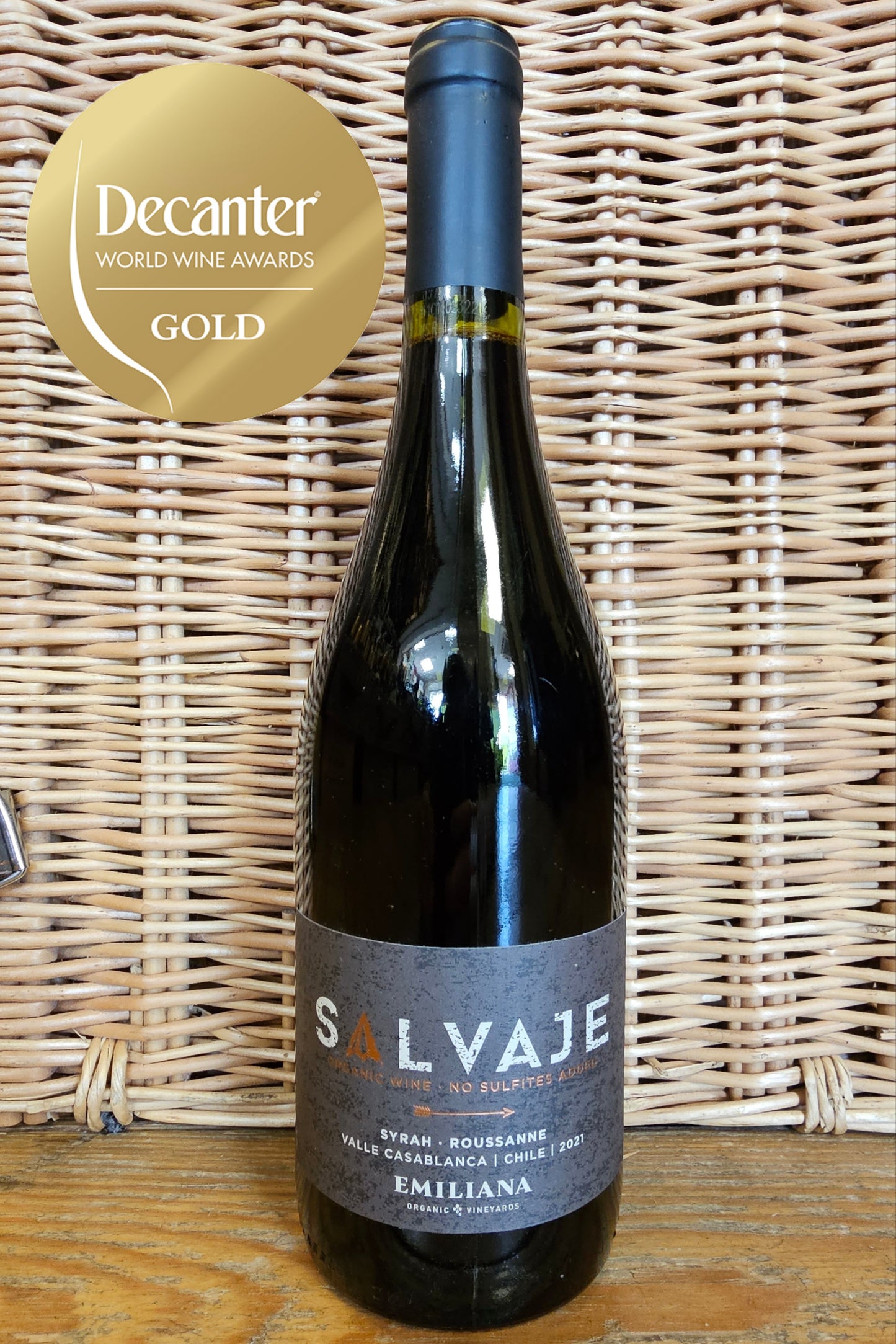 Vinedos Emiliana, Salvaje Syrah, 2021