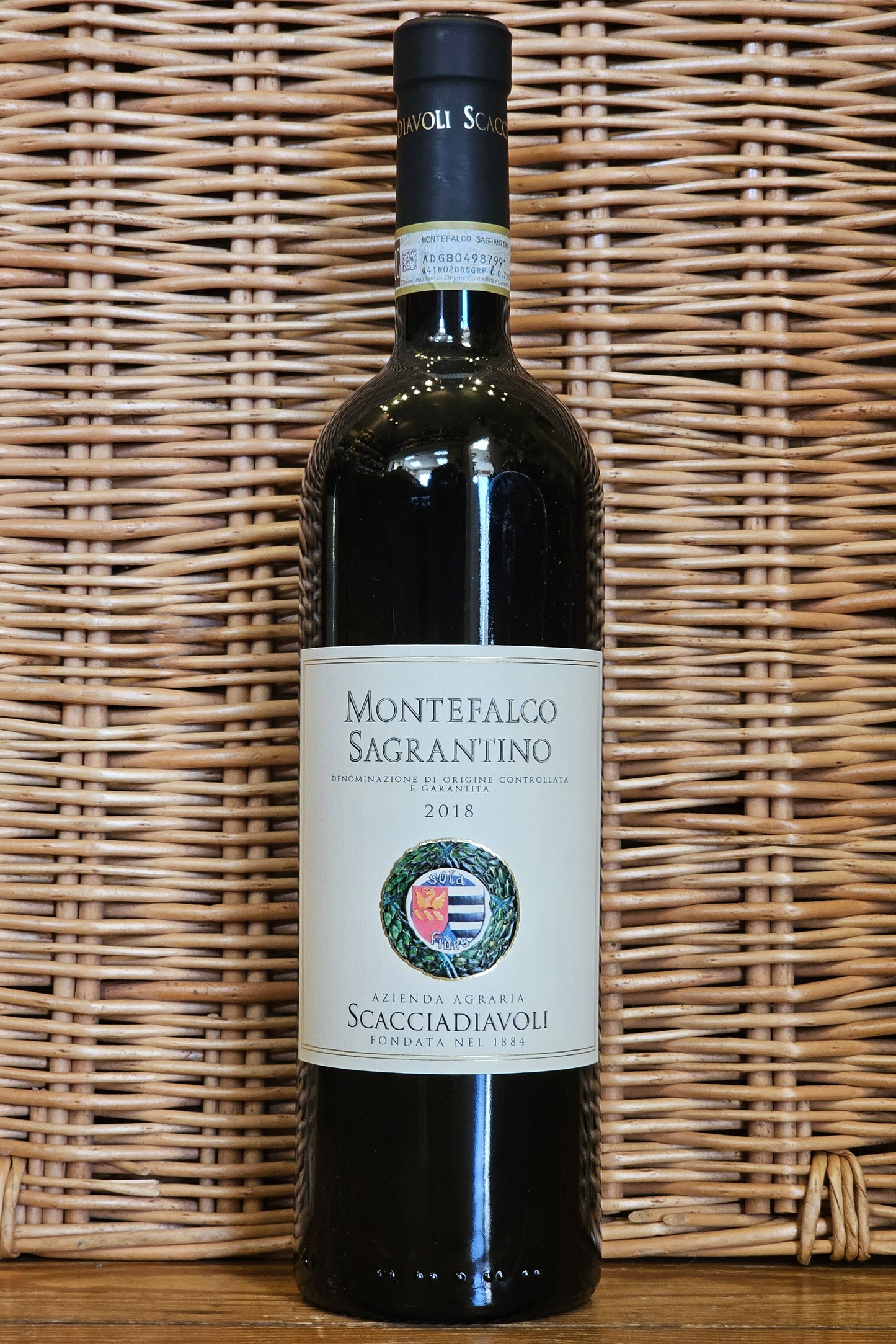 Azienda Agraria Scacciadiavoli, Montefalco Sagrantino, DOCG, 2018