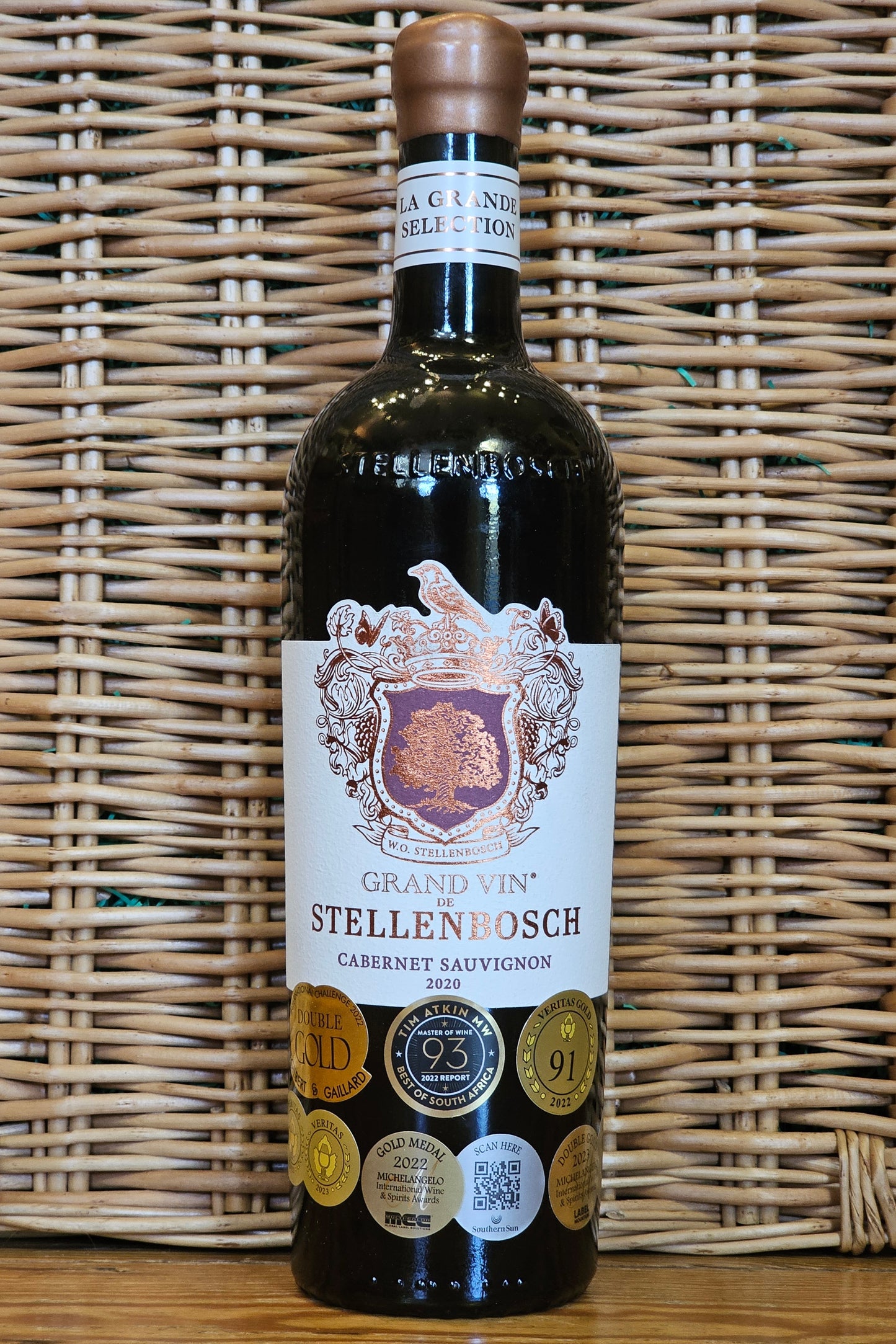 Grand Vin de Stellenbosch, Cabernet Sauvignon, 2020, Stellenbosch (WO)