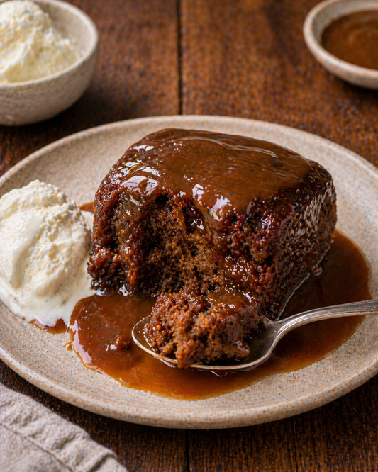 Sticky toffee pudding