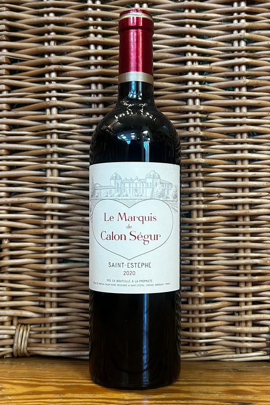 Château Calon Ségur, 'Le Marquis de Calon Ségur', 2020, Saint-Estèphe (AOC)
