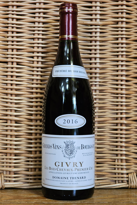 Domaine Thenard, Les Bois Chevreaux-1er Cru Givry, 2016