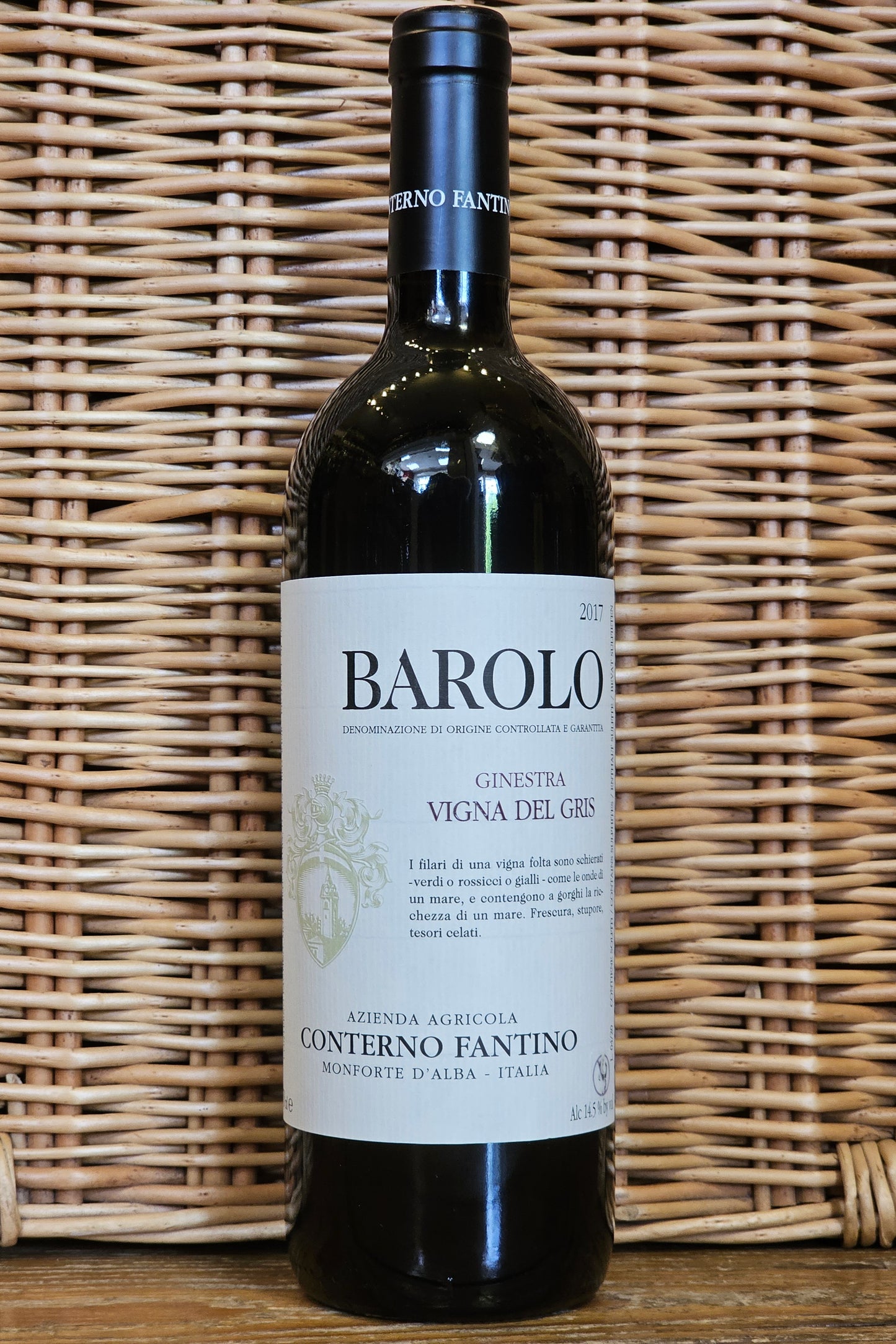 Azienda Agricola Conterno Fantino, 'Ginestra Vigna del Gris', Barolo DOCG, 2017