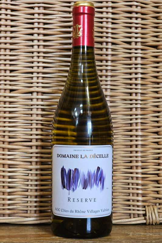 Domaine La Decelle, Cotes du Rhone Villages Blanc Reserve, 2022