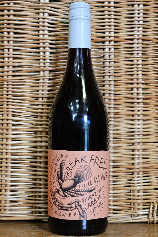 Break Free Natural Wines, 'Little Wing' Carbonic Shiraz Noir, 2022