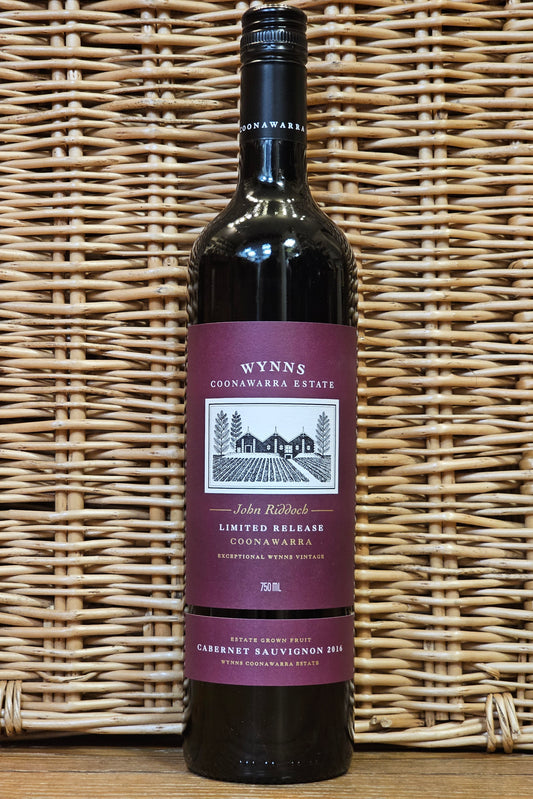 Wynns Coonawarra Estate, 'John Riddoch Limited Release' Cabernet Sauvignon, 2016