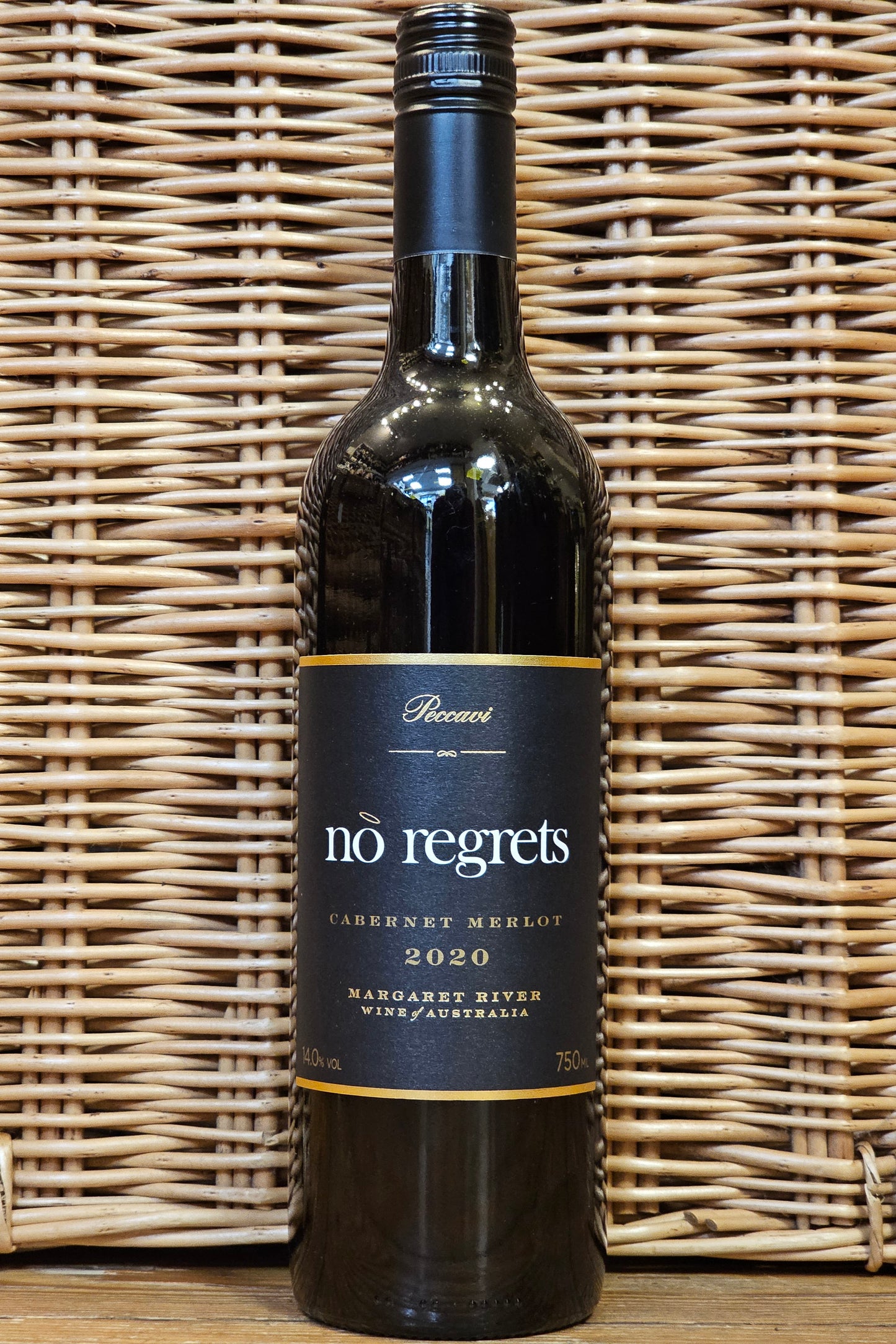 Peccavi, 'No regrets' Cabernet Sauvignon/Merlot, 2020