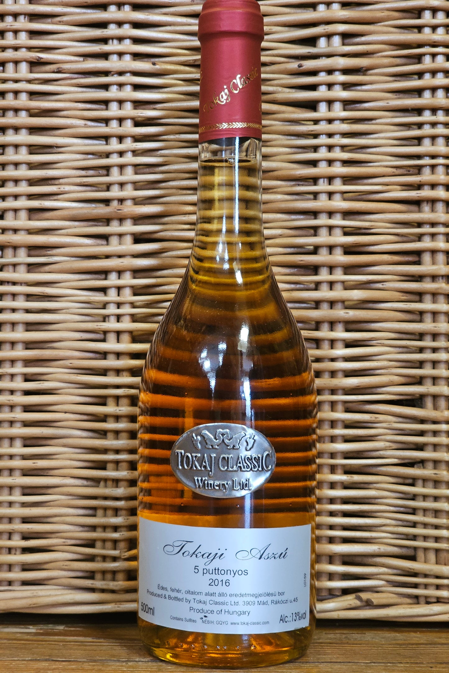 Tokaj Classic Winery, 'Tokaji Aszu' 5 Puttonyos, 2016 (50cl)