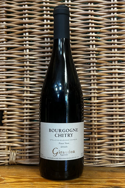 Domaine Giraudon, 'Bourgogne Chitry Rouge', 2025, Bourgogne Chitry (AOC)