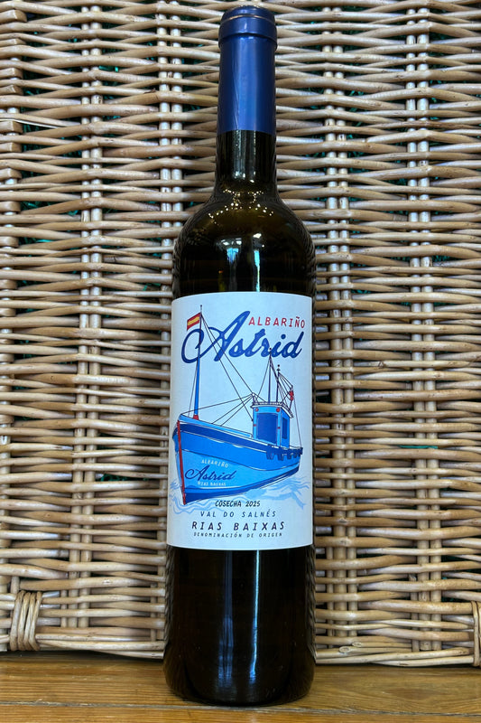 Aldegas Gran Vinum, 'Astrid' Albariño, 2025, Rias Baixas (DO)