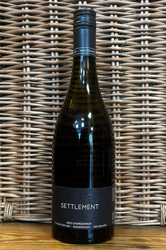 Settlement, 'Poplars Vineyard Chardonnay', 2023, Marlborough (GI)