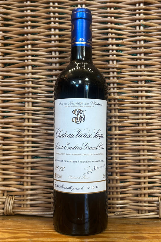 Château Vieux Sarpe, 'Saint-Émilion Grand Cru', 2012, Saint-Émilion Grand Cru (AOC)
