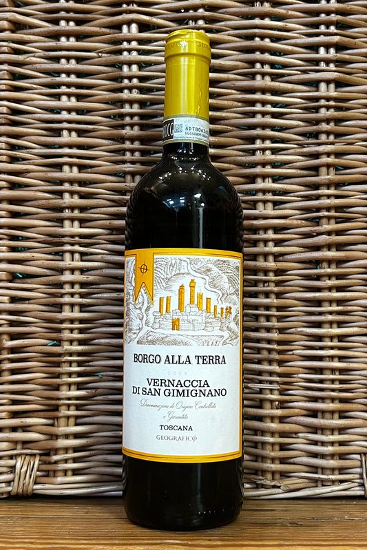 Geografico, Borgo Alla Terra Vernaccia Di San Gimignano, 2025, Vernaccia Di San Gimignano (DOCG)