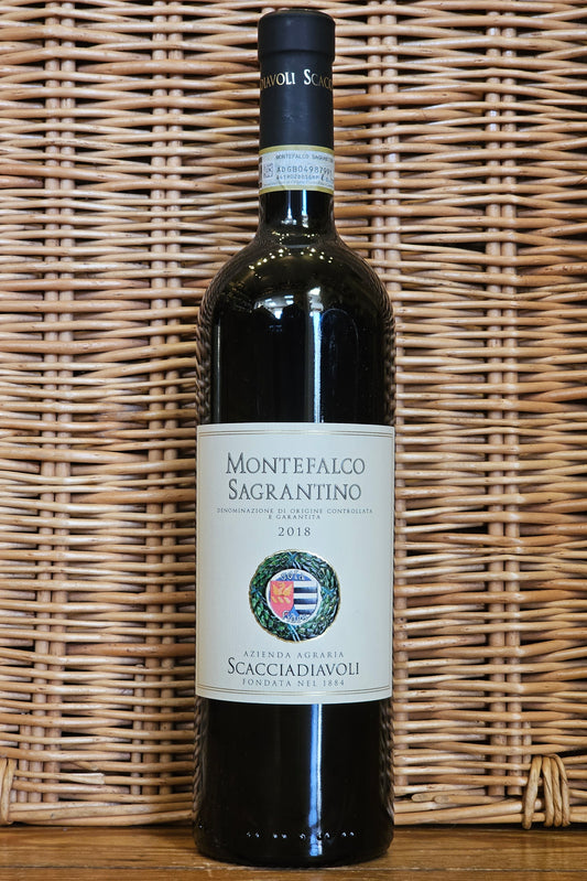 Azienda Agraria Scacciadiavoli, Montefalco Sagrantino, DOCG, 2018