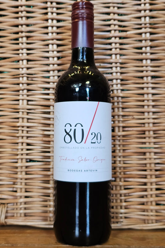 Bodegas Artevin, '80/20 Tinto', Tempranillo, 2024, Vino de España