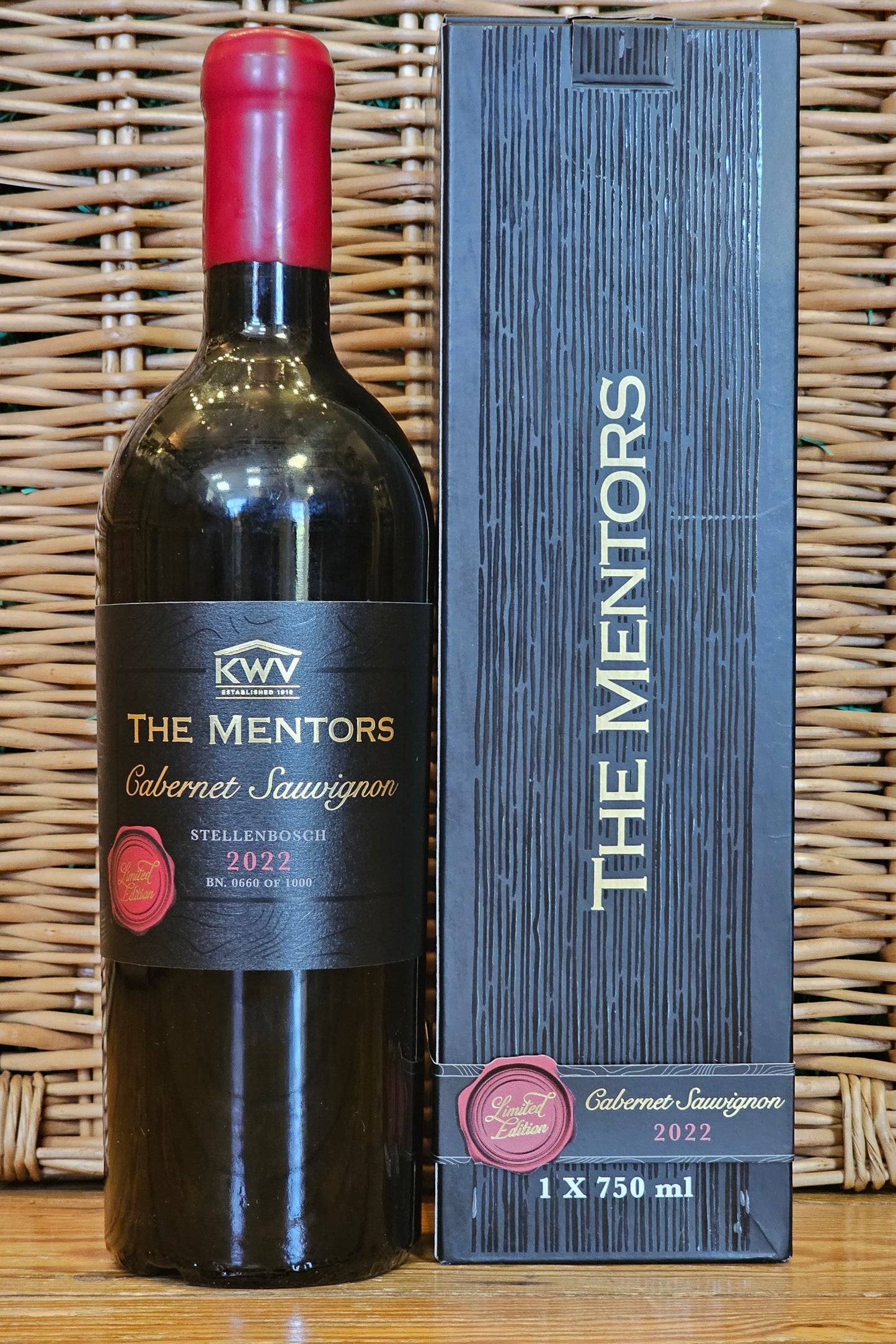 KWV, ‘The Mentors’ Limited Edition Cabernet Sauvignon, 2022, Stellenbosch (WO)
