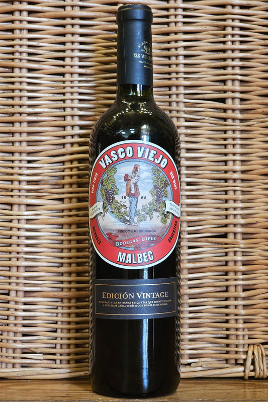 Bodegas López, Vasco Viejo Malbec, Malbec, 2024, Mendoza (IG)