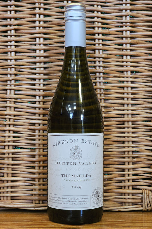 Kirkton Estate, ‘The Matilda’ Chardonnay, 2025, Hunter Valley (GI)