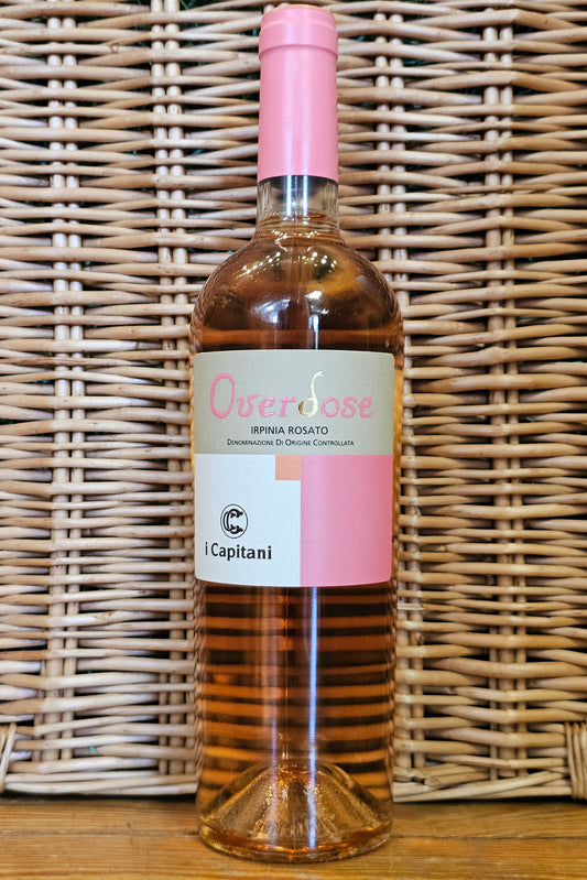 I Capitani, 'Overdose' Rosato, Aglianico, 2024, Irpinia Rosato (DOC)