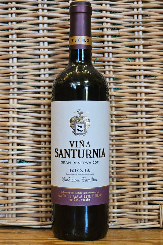 Ramón de Ayala, ‘Viña Santurnia’ Rioja Gran Reserva, 2011, Rioja (DOCa)
