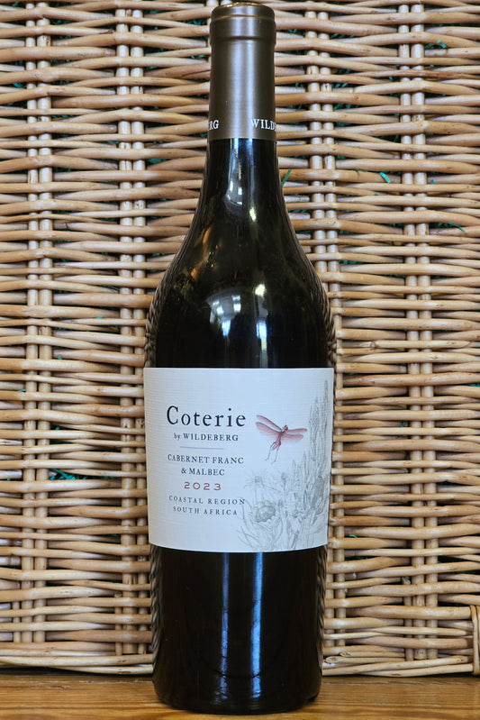 Wildeberg, ‘Coterie’ Cabernet Franc/Malbec, 2023, Coastal Region (WO)