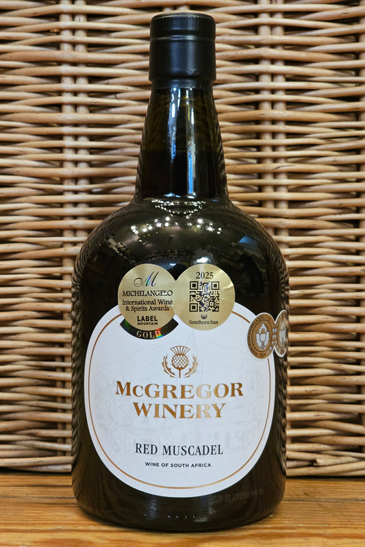 McGregor Winery, Red Muscadel, 2024, McGregor (WO)