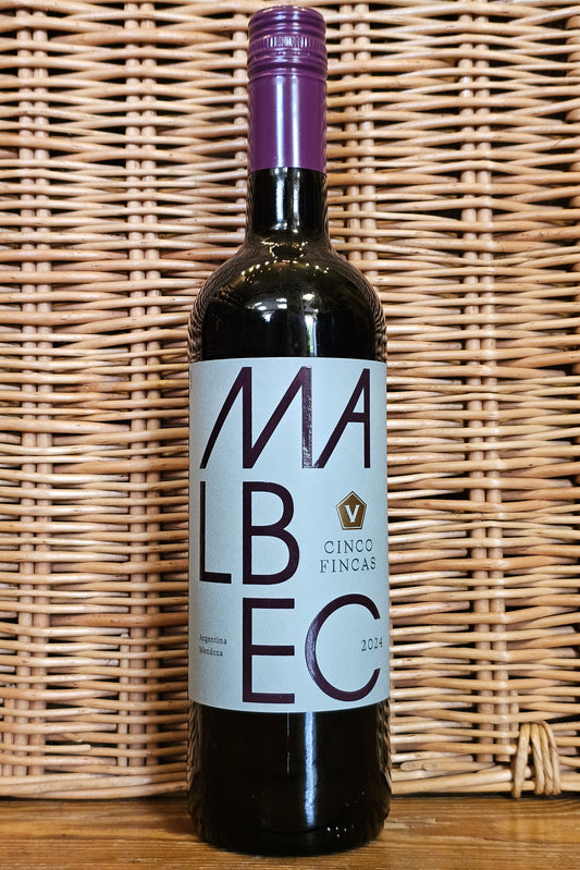 Cinco Fincas, Malbec, 2024